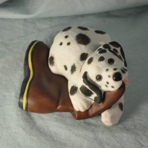 mischief afoot vintage 1994 porcelain Dalmatian PG princeton galleries (w1376)